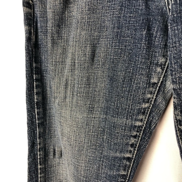 Levi's 545 Medium Wash Low Boot Cut Jeans 6 - Picture 5 of 8